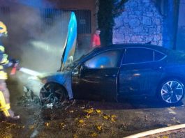 Zapaljeno službeno vozilo gradonačelnika Mostara